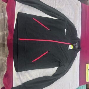 Nike Black and Red Performance Jacket
